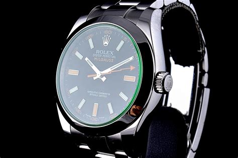 milgauss rolex vetro verde ref 16233|rolex milgauss 6543.